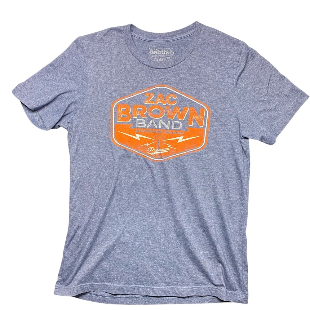 Zac Brown Band Southern Ground Premium‎ Graphic T Shirt Men's Large